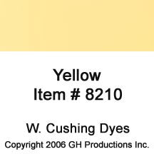 Yellow Dye W. Cushing Co.