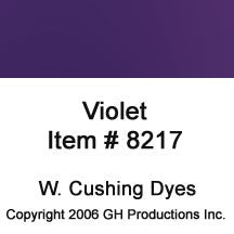 Violet Dye W. Cushing Co.