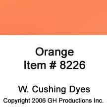 Orange Dye W. Cushing Co.