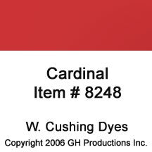 Cardinal Red  W. Cushing Co.