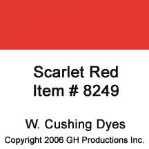 Scarlet Red  W. Cushing Co.