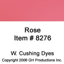 Rose Dye W Cushing Co