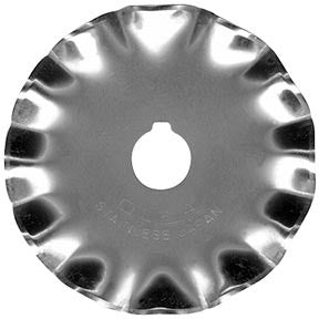 SCALLOP Blade for Rotary Cutter - SUPPLY IS LIMITED